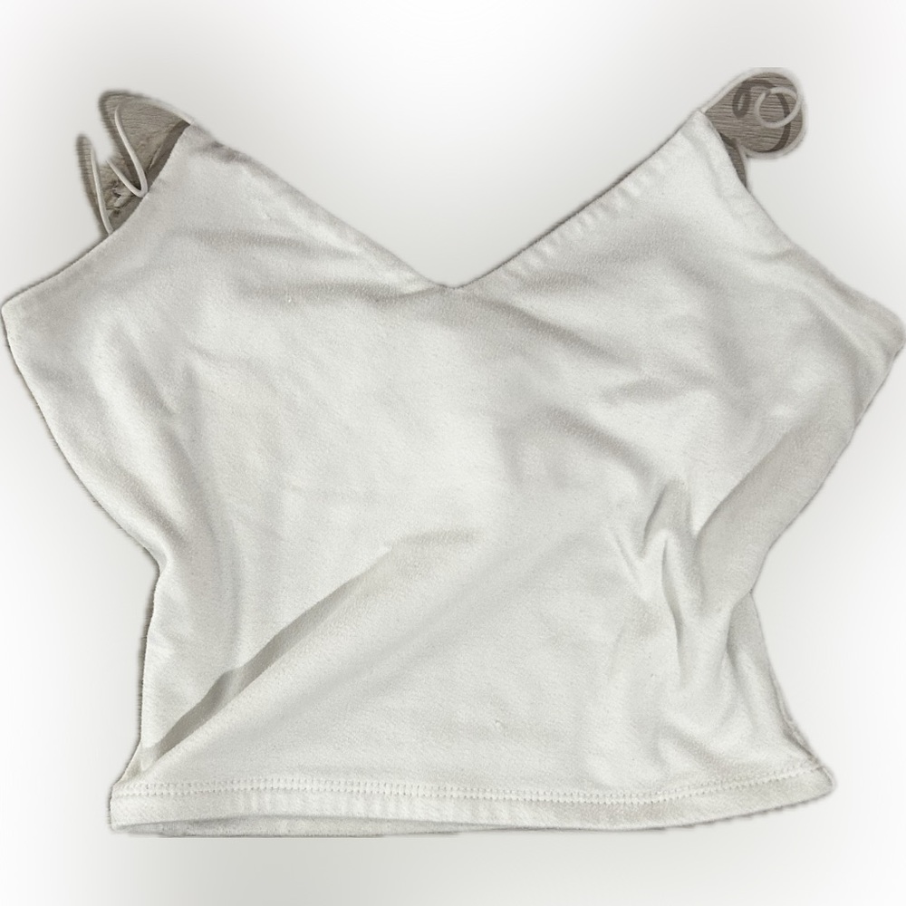 Cropped White Cami